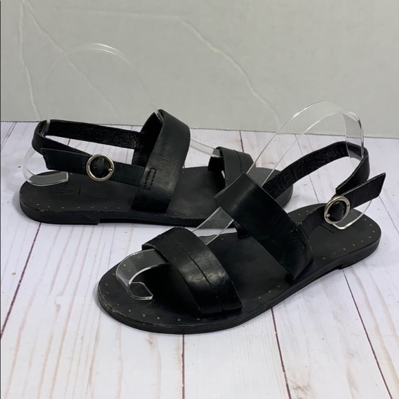 Frye Shoes - Frye Ally 2 band sling leather sandals size 7 1/2